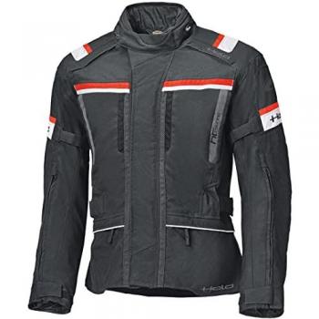 Veste moto textile Held Tourino Top imperméable Noir Rouge taille S