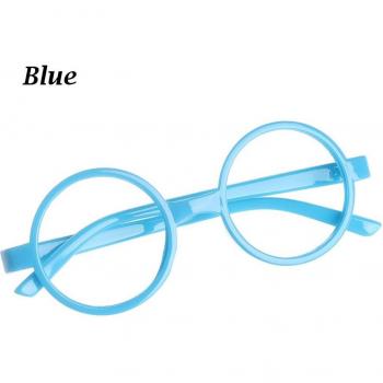 Round Clear Lens Metal Glasses for Boys and Girls