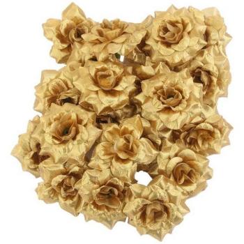 50 pcs Silk Rose Wedding Decoration Clips