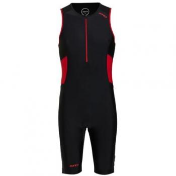 Zone3 Activate Men's 2-Stage Trisuit – Sleeveless – Black/Red – Size 2XL