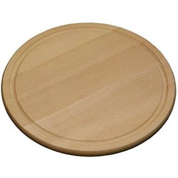 Kasper FSC®-Buchenküchenteller – 15 mm hoch, 300 mm groß