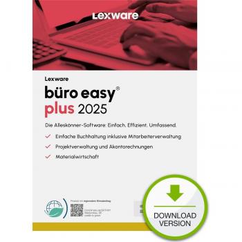 Lexware ESD büro easy plus 2025 Download Jahresversion