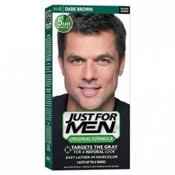 Just For Men Shampooing-in couleur de cheveux, couleur de cheveux gris pour hommes