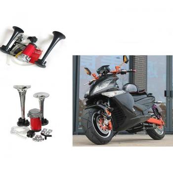 Klaxon d'air super fort 12V pour motocyclette