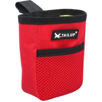 Bolsa de adiestramiento impermeable para perros con forro de nylon y bolsillo para snacks