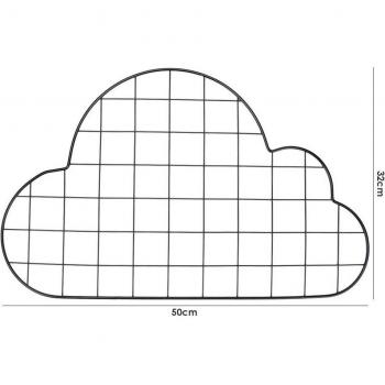Iron Art Girl Heart Cloud Photo Frame