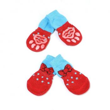 Winter Dog Socks
