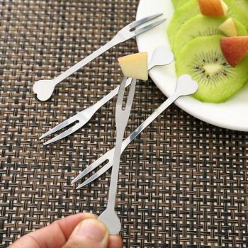 Mini Heart Fork for Cakes & Parties