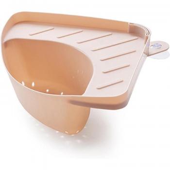 Estante de cocina con escurridor de esponjas