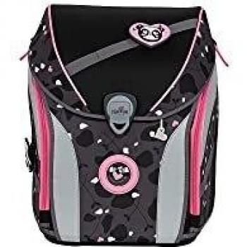 DerDieDas Schulranzen ErgoFlex Max Buttons 5tlg. Pink Panda