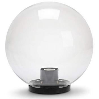 Lampion extérieur « Nébuleuse » – 200 mm, PMMA fumé, culot E27, étanchéité IP44