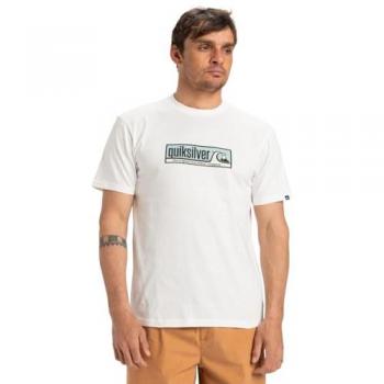 Quiksilver Evo Endless Herren-Top – Weiß, regulärer Schnitt