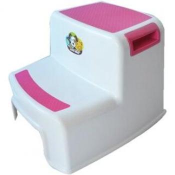 Rutschfestes Zwei-Schritt-Hocker-Set für die Toilette