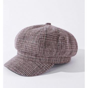 COKK Retro Plaid Gorras for Women