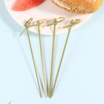 200 Pcs Black Disposable Fruit Picks