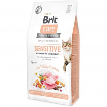 Brit Care Gato Sin Granos Sensible Digestión Saludable y Sabor Delicado 400g
