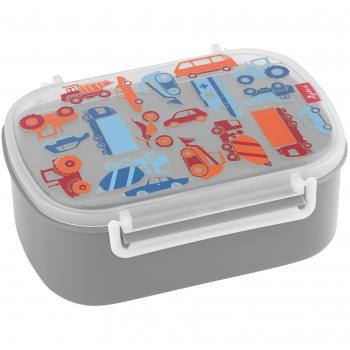 Jungenbrotzeitbox Sigikid – Grau Traffic Design 24678