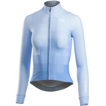 Langärmliges Violett-Finisseur Pro Trikot für Damen – M