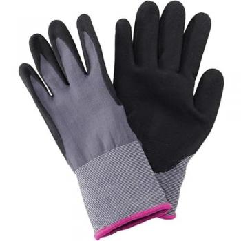 Ladies' Medium Premium Seed & Weed Pink Trim Gloves