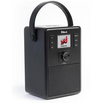 Block Internetradio eMotion schwarz mit DAB+ und UKW
