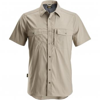 Camisa Unisex Snickers Litework Caqui Talla 40 (Versión Beige)