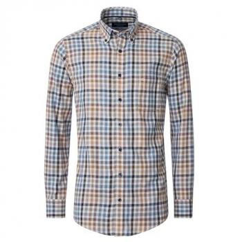 B.D. Comfort Fit Flanellhemd für Herren