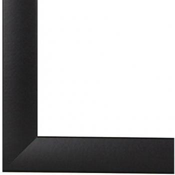 Marco de MDF negro 52x115 cm