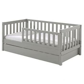 Lit junior tiroir gigogne Gris – Version 2