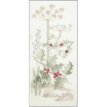 DWSP04 Winterpanelset für den Kreuzstich – 13×29 cm, Zählmuster