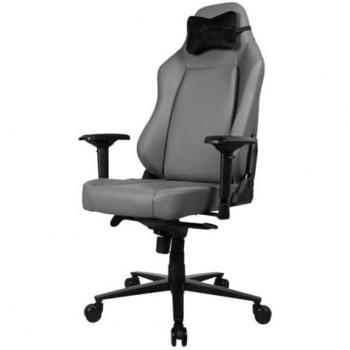 Arozzi Primo Silla Gaming Antracita Cuero Premium