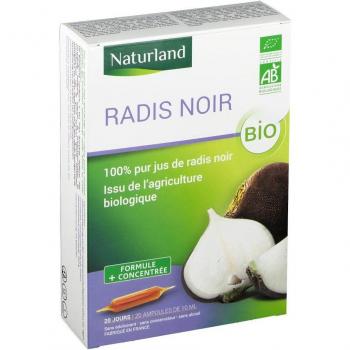 Naturland Radis Noir 10 ml, 20 ampoules (buvable)