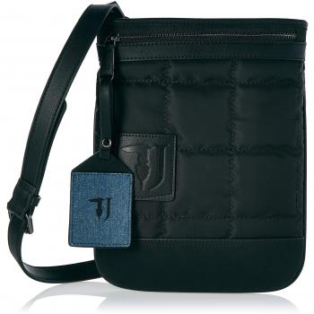 Trussardi Mens 71B00102 Leather Messenger Pack