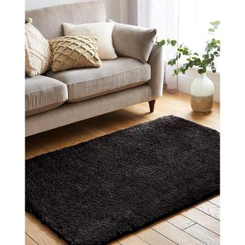 Durable Dark Grey Shag Rug – 80×120cm, 30mm Soft Pile, Machine Wash