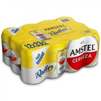Amstel Radler Cerveza con Limón 33cl