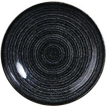 Churchill Studio Prints Charcoal Black Dinner Plate 248mm