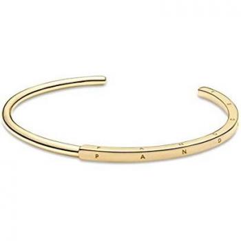 Bracelet Métal doré à l'or fin 585/1000 Jonc I-D Pandora Signature