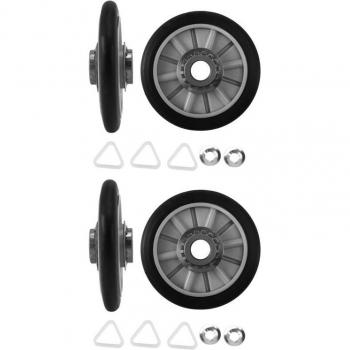 Rodillos de tambor para secadora 4 piezas 349241T Whirlpool Kenmore Sears