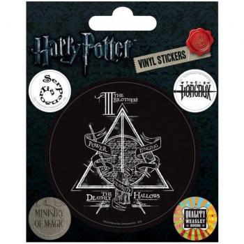 Adesivo in vinile simboli di Harry Potter (Confezione da 5)