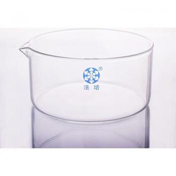 Crystallizing dish 120mm with spout