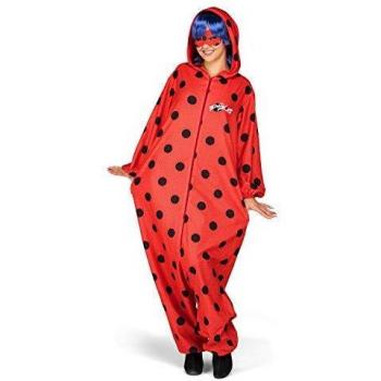 My Other Me 231428 Pyjama Marienkäfer Kostüm, Kinder, rot, S