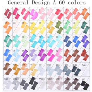 TOUCHNEW 60 Farben Malmarker