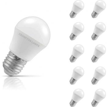 Crompton LED Golfball Bulb 4.9W E27 Daylight Opal (40W Equivalent) 5-Pack