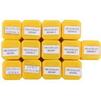 Mandrin de précision ER11, 13 pinces, 1-7mm, pour machine à graver CNC