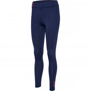 Hummel q4 Hw Damen Leggings Blau