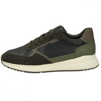 Zapatillas Geox multicolor para hombre, con suela de goma y cierre de cordones