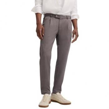 Flexcity Jersey Stretch Bundfaltenhose von bugatti