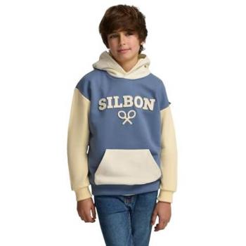 Sudadera Juvenil Silbon Azul Índigo, Diseño Multicolor