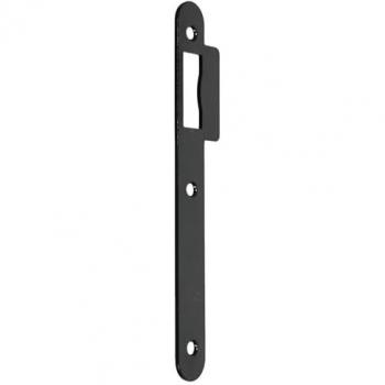 Serrure monopoint noire avec empennage Gâche HERACLES I‑L999‑GH1NR