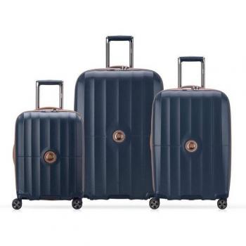 Delsey 110L Blue Travel Trolley Bag