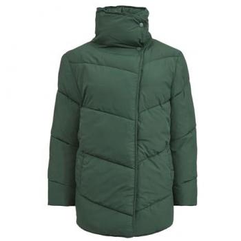 VILA „Louisa“ Steppjacke – Grüne Pineneedle, S 38, unifarben